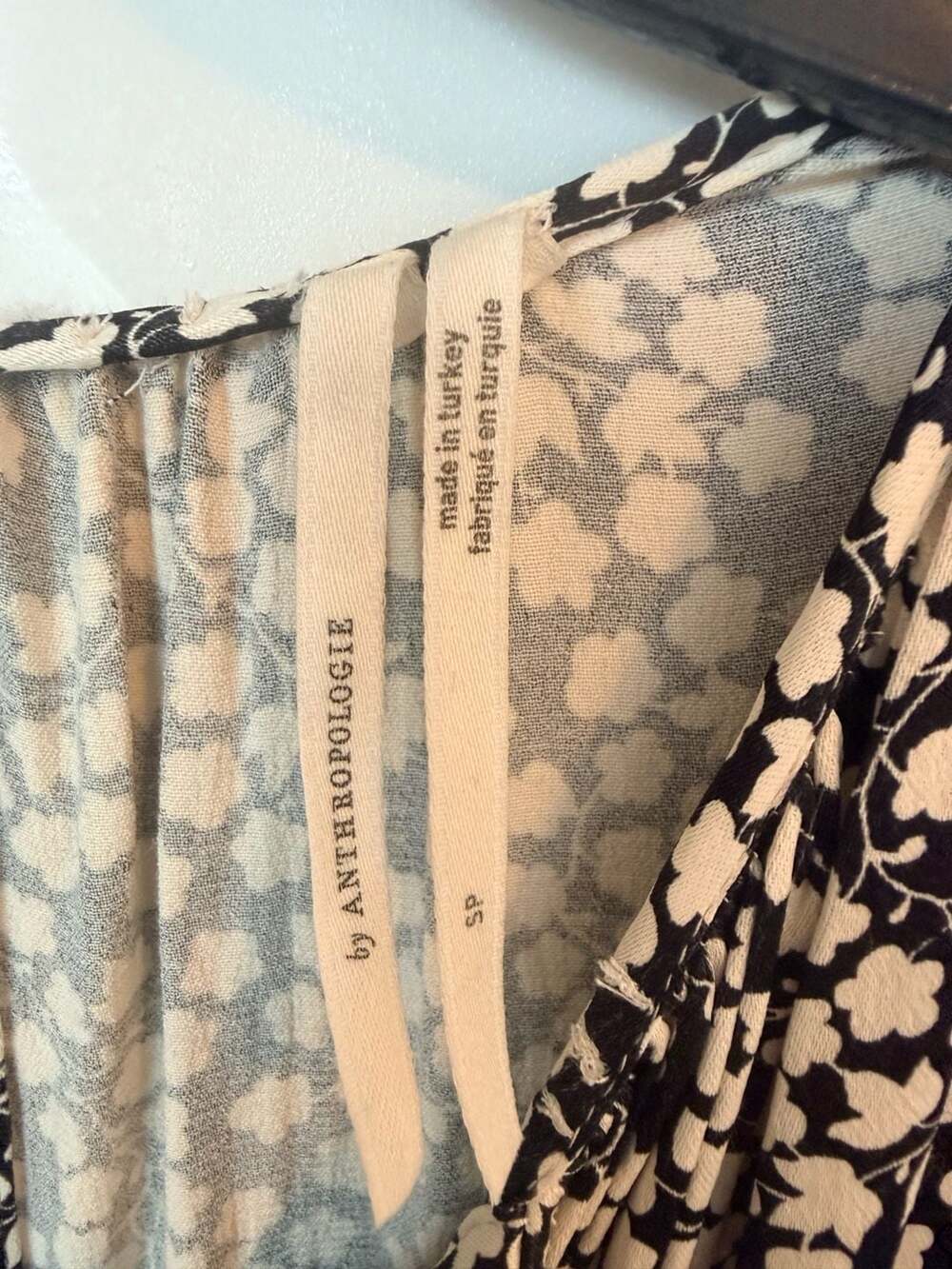 Anthropologie Floral Print Jumpsuit Size SP - Picture 6 of 10
